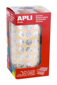 ROLL OF ROUND HOLOGRAPHIC STICKERS 10.5MM