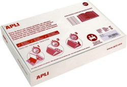 BOX OF 100 LINING ROLLS ADJUSTABLE 29X53CM PVC 130 MICRAS APLI