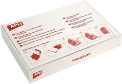 C/100 FORRO LIBROS AJUSTABLE 30X53CM PVC 130 MICRAS APLI