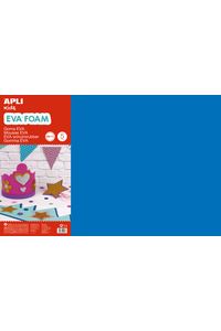 BLISTER 5 LAMINAS GOMA EVA BLEU 40X60 2MM APLI