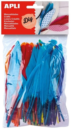 SAC 100 PLUMAS COULEURS ASSORTIMENTS