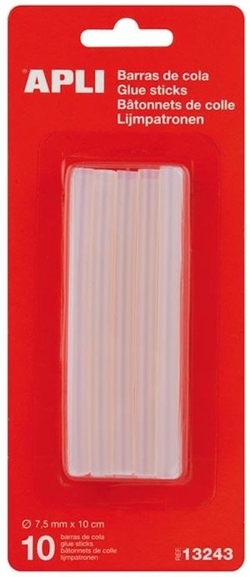 BLISTER 10 RECAMBIOS BARRA SILICONA 7,5MM