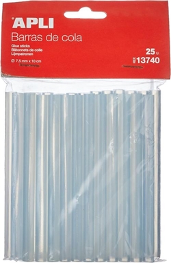 BLISTER 25 RECAMBIOS BARRA SILICONE 7,5MMX10CM
