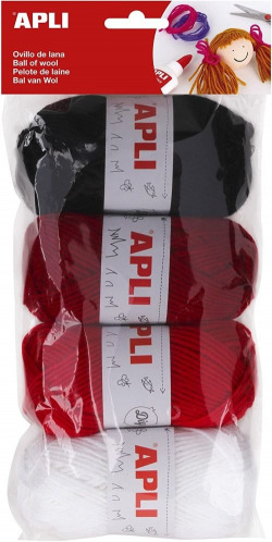 BLISTER 4 OVILLOS DANA TONOS ROJOS 50G