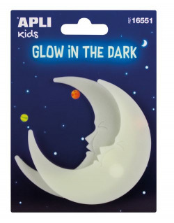BLISTER 2 LUNAS GLOW IN THE DARK