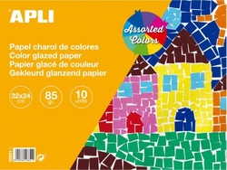 BLOC MANUALIDADES 10H CHAROL COLORS ASSORTITS 32X24CM 85G