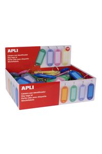 C/100 LLAVEROS DE CORES TRANSLUCIDOS APLI