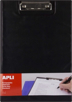 A4 CLIPBOARD  POLYPROPYLENE FOAM BLACK