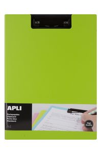 CAPA A4 COM CLIP SUPERIOR POLIPROPILENO FOAM VERDE