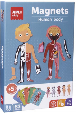 MAGNETICO 63 PIÈCES LE CORPS HUMANO