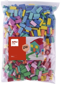 BAG 700 MINI EVA FOAM BRICKS
