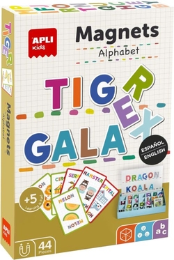 ALFABETO TIGER MAGNETS ESPAÑOL-INGLES