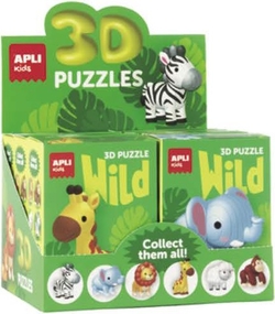 EXP 6 PUZLES 3D WILD MODELOS FORNECIDOS