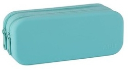 PORTATODO SILICONA DOBLE NORDIK AZUL PASTEL