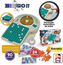 BINGO ELECTRICO 24 CARTRONS