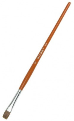 PACK OF 6 FLAT SCHOOL BRUSHES SERIES 101 MILAN N.14