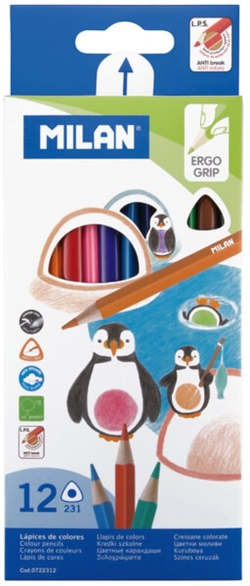 ESTOIG 12 LLAPIS DE COLORS TRIANGULARES 231 MILAN