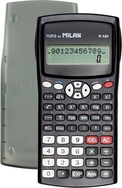 CALCULATRICE CIENTIFICA M240 MILAN COULEUR NOIR