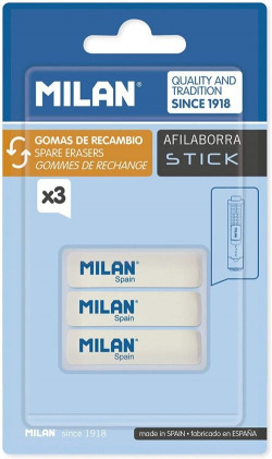 BLISTER 3 GOMES RECANVI PER AFILABORRA MILAN STICK