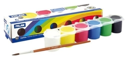 ESTOIG 6 POTS TEMPERA MILAN 25ML COLORS ASSORTITS