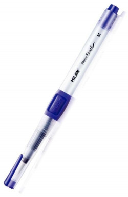BRUSH WITH WATER DEPOSIT MEDIUM TIP NYLON BRISTLES