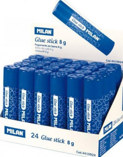 DISPLAY 24 GLUE STICKS MILAN 8G