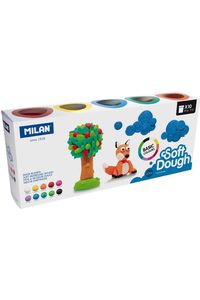 ÉTUI 10 POT 85G PASTA BLANDA COULEURS DE BASE SOFT DOUGH