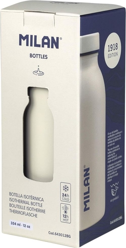 BOTELLA ISOTERMICA 354ML MILAN 1918 17,1X6,85CM