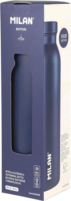 ISOTHERMAL BOTTLE 591ML MILAN 1918 26,2X6,85CM