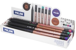 C/24 HEXAGONAL HB GRAPHITE PENCIL WITH COPPER MILAN RUBBER