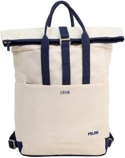 CARTABLE URBANA AVEC FERMETURE ENROLLABLE SERIE 1918 BEIGE