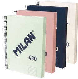 PACK/4 BLOCO A4 120H 95G. 1 HORIZONTAL MICROPERF. COL. SURT.