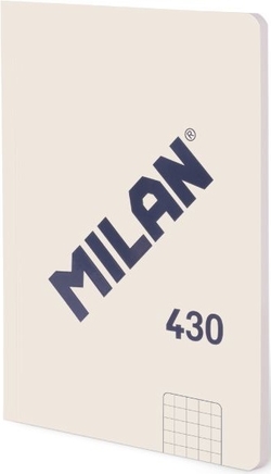 GLUED NOTEBOOK A6 48H 95G SQUARE 5X5 BEIGE COLOR