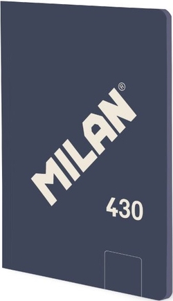 LIBRETA ENCOLADA A6 48H 95G LISO COLOR BLAU