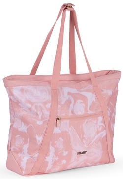 BOLSO SHOPPER GRANDE SERIE LAVA ROSA 52X36X3CM MILAN