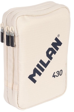 PLUMIER 3 PISOS COM CONTEÚDO BEIGE MILAN 430 SINCE 1918