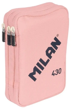 PLUMIER 3 PISOS COM CONTEÚDO COR-DE-ROSA MILAN 430 SINCE 1918