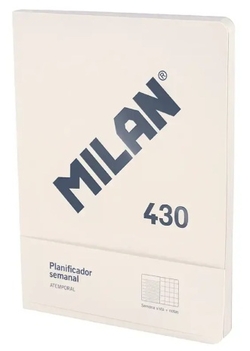 PLANIFICADOR SEMANAL Y MENSUAL 430 SINCE 1918 BEIGE