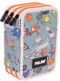 PLUMIER 3 PISOS COM CONTEÚDO SERIE ESPECIAL SPORTS