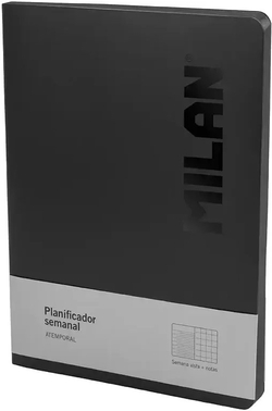 PLANIFICADOR SEMANAL I MENSUAL SHADOW NEGRE