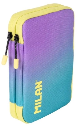 PLUMIER 2 PISOS AMB CONTENIDO COLECCIO SUNSET TURQUESA