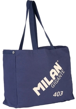 LARGE TOTE BAG MILAN GIANT 403 SINCE 1918 SEA BLUE