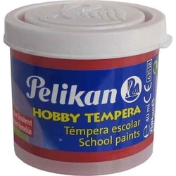 BOX OF 6 BOTTLES GOUACHE PELIKAN 40ML COLOR VERMILION N.58