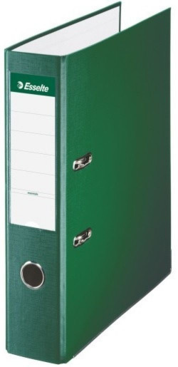 CAPA DE ARQUIVO ALAVANCA Fº 75MM CARTÃO FORRADO PLASTICO VERDE