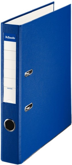 ARXIVADOR PALANCA Fº 50MM CARTON FORRAT PLASTIC BLAU