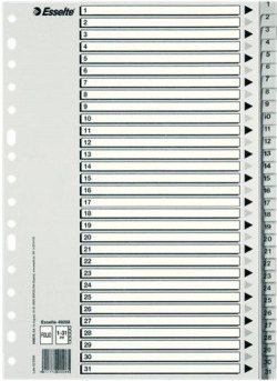 SAC INDICES NUMERICOS 1-31 Fº MULTITALADRO