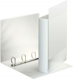 CAPA CANGURO A4 4 ARGOLAS 40MM MIXTAS COR BRANCO