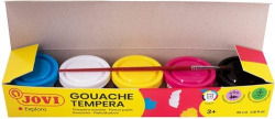 ESTOIG 5 POTS TEMPERA JOVI 35ML COLORS PRIMARIOS