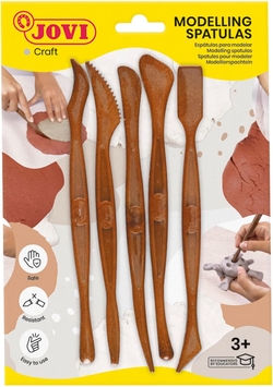 BLISTER 5 MODELADORES PARA PLASTICINA JOVI