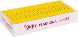 BOX OF 15 BLOCKS OF PLAY DOUGH JOVI 71 MEDIUM 150G LIGHT YELLOW